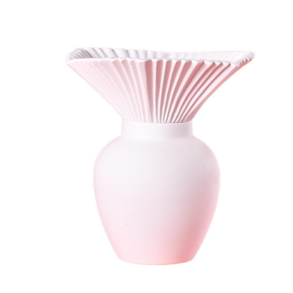 Blumenvase Dekorationen im nordischen Stil, kreative Keramikvasen for Zuhause, Blumenarrangements for den Balkon Wohndeko