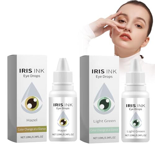 Augenfarbwechsel-Tropfen, Farbwechsel-Augentropfen Tropfen Zur Änderung Der Augenfarbe Tropfen Ändern Ihre Augenfarbe,Farbwechselnde Augentropfen Erhellen Und Erhellen Ihre Augenfarbe (C)