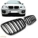 Produktbild PASST FÜR X5 X6 E70 E71 SPORT KÜHLERGRILL DOPPELSTEG GLANZ SCHWARZ