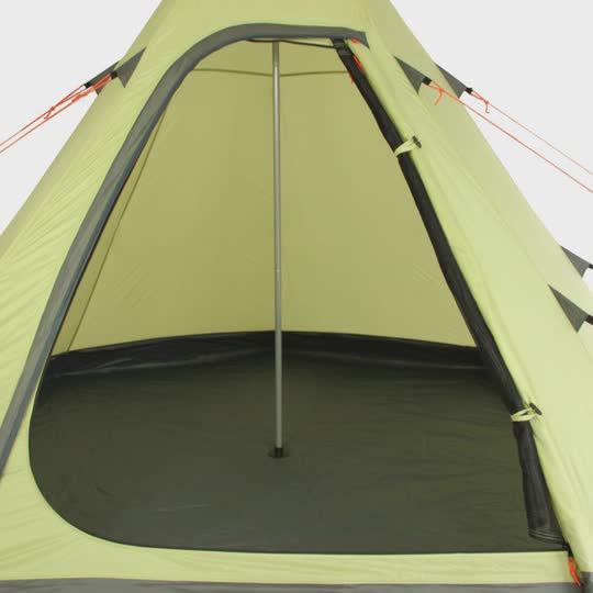 10T Campingzelt Melton 3 wasserdichtes Tipi-Zelt 3 Mann Indianerzelt 5000 mm Rundzelt Bodenwanne ansehen