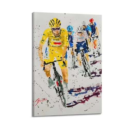 Poster de sport vintage cyclisme pour sublimer la décoration murale esthétique de votre bureau
