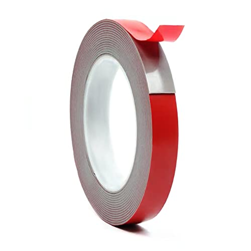 Image of 9.8ft 0.4in Double Sided Tape, Heavy Duty Mounting Tape - Waterproof Strong Adhesive Foam Tape