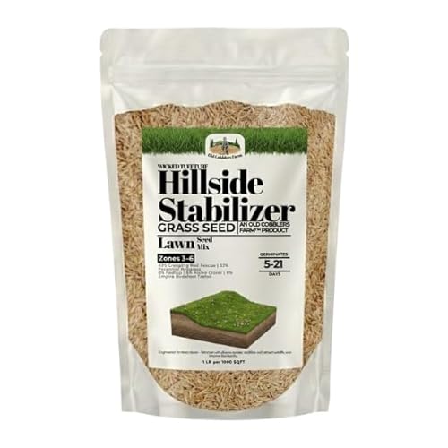 Old Cobblers Farm™ Wicked Tuff Turf Hillside Stabilizer – Premium Gras