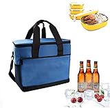 bolsas neveras baratas Fácil de Usar: La bolsa presenta una abertura amplia para facilitar la carga y descarga. Hay 2 bolsillos laterales de malla para almacenar bebidas, botellas e incluso sombrillas. La bolsa también tiene un bolsillo frontal profundo para guardar dulces, servilletas, llaves y otras cosas pequeñas.