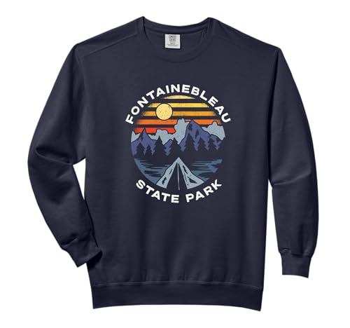 Fontainebleau State Park Louisiana Forest Camping Vacation Comfort Colors Adult Sweatshirt