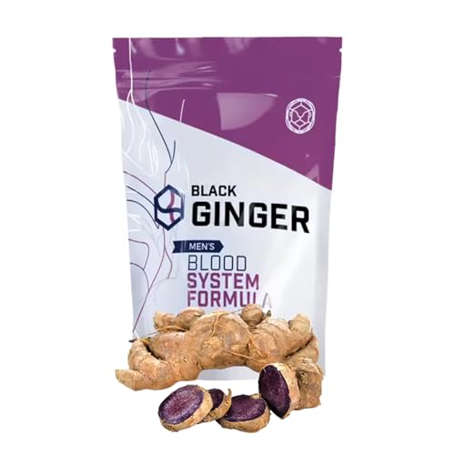 Anabolic Health Black Ginger 100% Natural Supplement for Circulatory Health Energy & Stamina Supports Healthy Blood Flow & Cardiovascular Function - Powder 60G