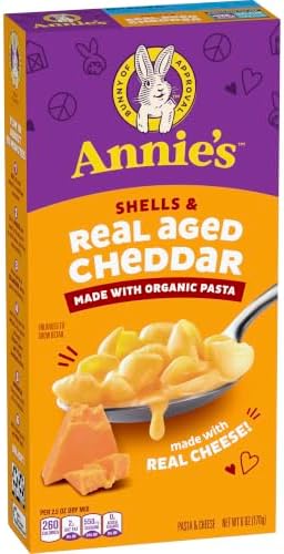 Annie's Shells & Real Aged Cheddar Mac & Cheese, 6 oz