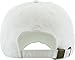 KBSV-055 WHT Trust No One Baseball Cap Dad Hat Adjustable Cotton Vintage