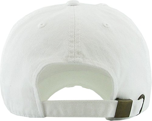 Image of KBETHOS Praying Hands Rosary Dad Hat Baseball Cap Unconstructed Polo Style Adjustable Unisex