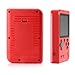 Handheld Spielkonsole, Retro Handheld Konsole Mit 500 Klassischen Fc Spielen, 3" LCD-Bildschirm, Retro Game Console Für Zwei Spieler Spiele Und Tv-Ausgang, Kinder Und Erwachsene (Rot)