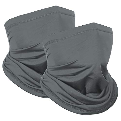 Image of Achiou Cooling Neck Gaiter, UV Protection Face Cover Scarf for Men Women | Breathable, Soft and Quick-Dry Neck Gaiter for Cycling, Running, Fishing
