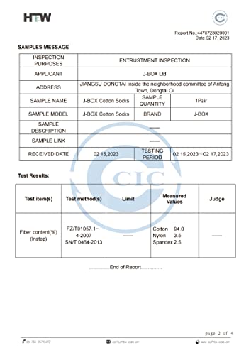 J-Box Women Cotton Crew Socks,10-Pairs Thin Casual Dress Socks For Business,Trouser, Breathable Soft Running Ankle Socks #TOP7