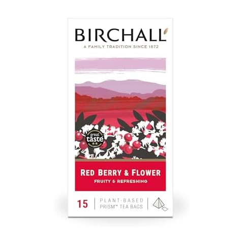 Birchall Red Berry & Flower Caffeine Free Tea Cover