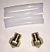 FlashForge FFH001 2 Nozzles and 4 Teflon Tubes kit for FlashForge Creator Pro and Dreamer (Pack of 6)