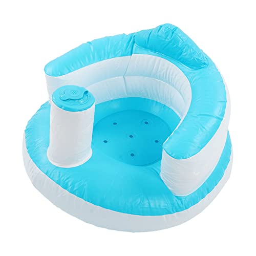 Tyenaza Baby Inflatable Seat, Infant Support Seat Baby Shower Chair Floor Seater Portable Toddler Beach Chair Gifts for Boys Girls