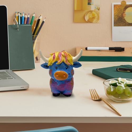 Statuette de yak en résine pour sublimer un meuble vide avec art et élégance