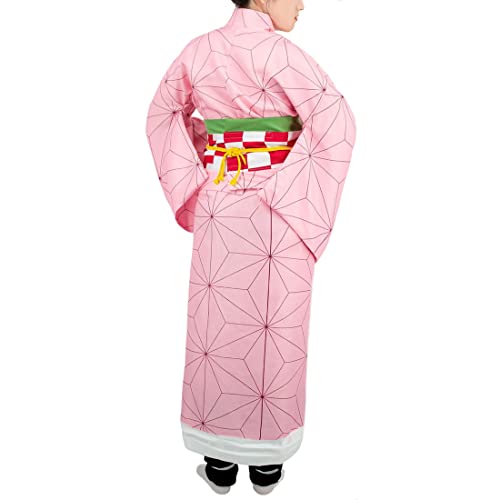 Iopbot Kimonos Cosplay Costumes Adult Kimono Set Women Robe Japanese Anime Costume Halloween Kimono Outfit (M, Halloween Costume For Women) #TOP3