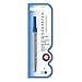 Sheaffer 97325 - Recambio para bolígrafo de punta media, tinta azul (3 unidades)