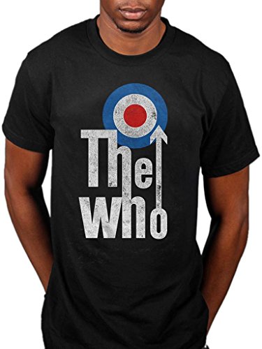 Official The Who Elevated Target T-Shirt Black
