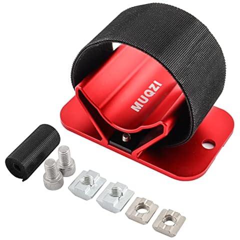 MUQZI Bicycle Rear Wheel Rack Mount Car Carrier Holder Installation for Road Mountain Bike Safe Transportation, Red Cover