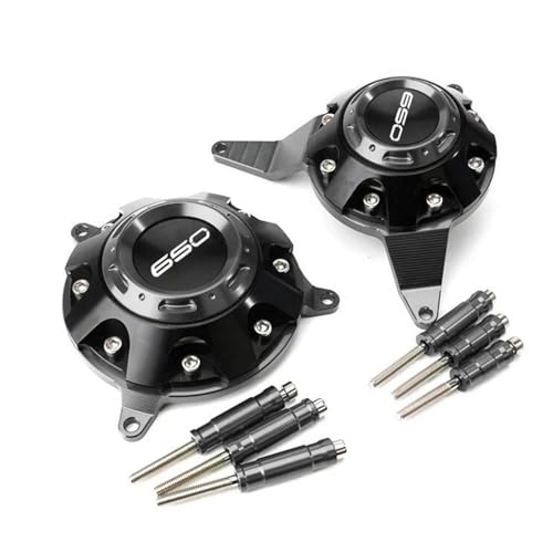Couvercle stator Z650 en aluminium CNC pour une protection moteur premium de 2017 à 2026