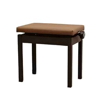 【中古美品】ピアノ高低自在椅子（送料込み） ピアノ専門店 高低自在椅子】ピアノイス 猫脚 高さ47〜57cm 無