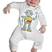 Produktbild Baby Jungen & Mädchen Body Say Hello Robot Overall Einteiler Langarm