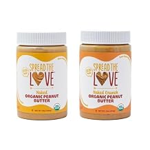 NAKED Organic Peanut Butter and NAKED CRUNCH Organic Peanut Butter 2-pack combo