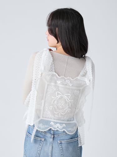 Amazon.co.jp: Lily Brown LWFT261811 Women's NVY Free Size Bijou