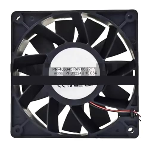 Ventilador PFB1224UHE C8X evita averías por sobrecalentamiento en sistemas 24V