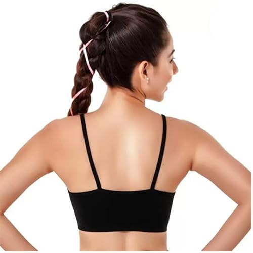Image of Pack of 6 Girls Training /Beginners Non Padded Teenager Full Coverage Cotton Bra (Multicolor) AP9