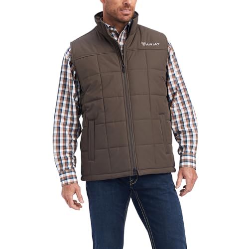 Ariat Male Crius Insulated Vest Banyan Bark Medium