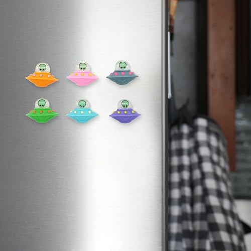 Aimants de réfrigérateur puissants pour fixer vos notes : magnet UFO - 5