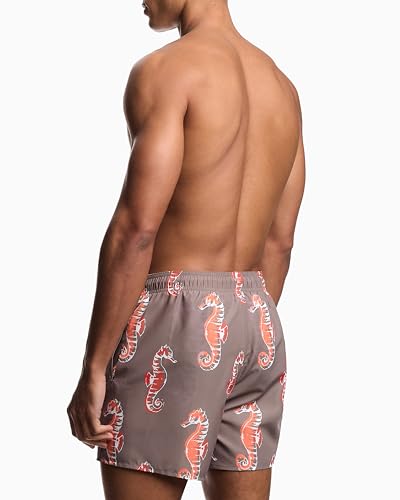 Emporio Armani Men's Nautical Print 4" Swim Trunk3