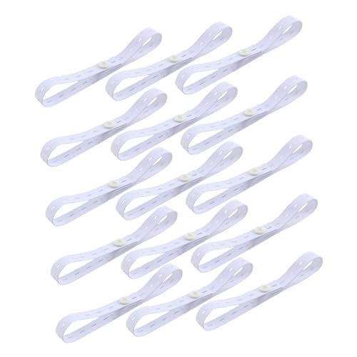 15pcs Adjustable Nappy Belt Elastic Diaper Fastening Buckles for Diapers Heavy Holding Straps Secure and Comfortable Fit for Infants