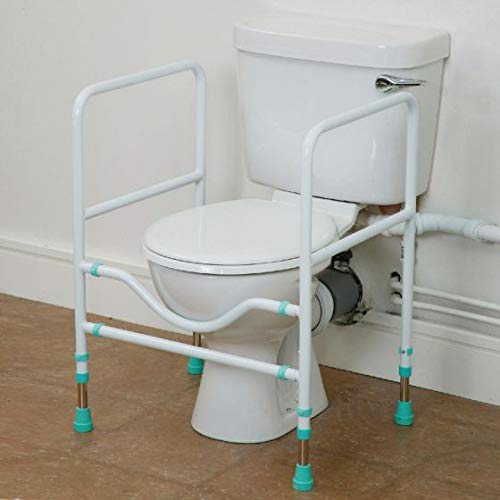 Cadre de toilette Homecraft Prima multi-cadre robuste et léger