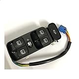 Artikel Länge: 1inch HUOGUOYIN Schalttafel A2038200110 Power Control Fenster-Schalter gepasst for Mercedes C-Klasse W203 C180 C200 C220 2038210679 A2038210679