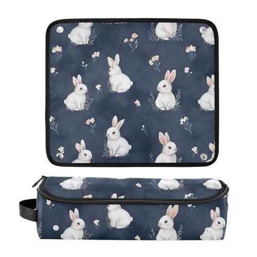 Bolso organizador y estera resistente al calor para planchas de pelo miniatura 3