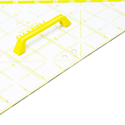 Aristo Wandtafel TZ-Dreieck AR1650W (Großformat für Schulen und Lehrer, 80 cm Hypotenuse, mit Griff, Kunststoff) transparent