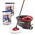 O-Cedar Easywring Microfiber Spin Mop & Bucket Floor Cleaning System with 2 Extra Refills
