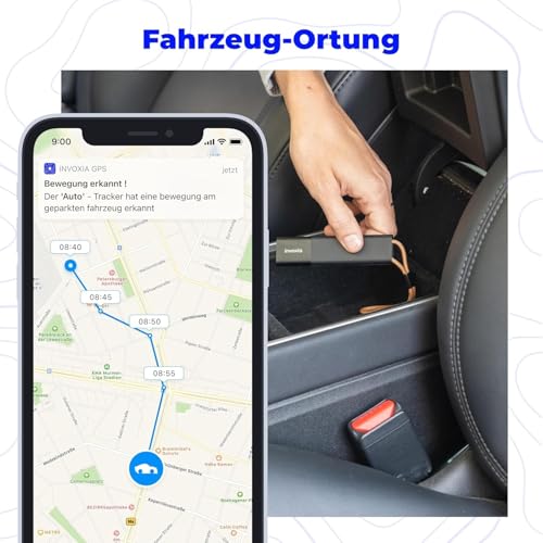 Invoxia GPS-Tracker für Kinder und Wertsachen mit 3-Jahres-Abonnement