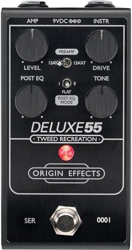 Origin Effects Deluxe55 Tweed Recreation Pedal - Black Edition
