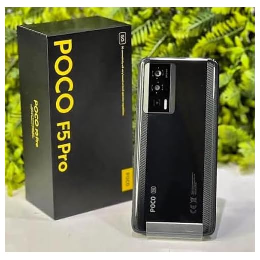 Smartphone P0C0 F5 PR0 de 512gb 12 de ram 5g - Preto