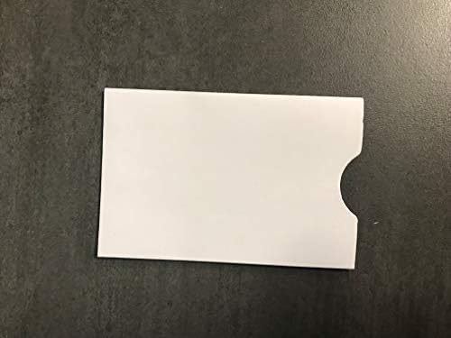 Miniatura 7 de Raise Products Funda de papel prémium para tarjetas de crédito, 25 fundas de seguridad de 3.75 x 2.5 pulgadas, protege las tarjetas de