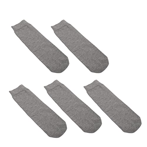 Luqeeg Below Knee BK Stump Shrinker, 5pcs Prosthetic Socks, Thickened Soft Breathable Protective Stump Socks for for Home, Rehabilitation Center (S)4