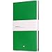 Montblanc Notebook 116518 Fine Stationery #146 Green – Elegant Soft Cover Journal – Lined Notebook with Leather Binding – A5