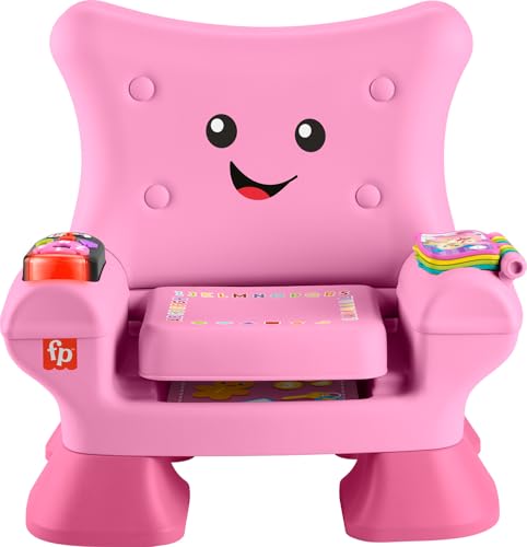 Fisher-Price Toddler Learning Toy Laugh & Learn Smart Stages Chair, Pink with Music Lights & Activities for Kids Ages 1+ Years by Fisher-Price - Image 5