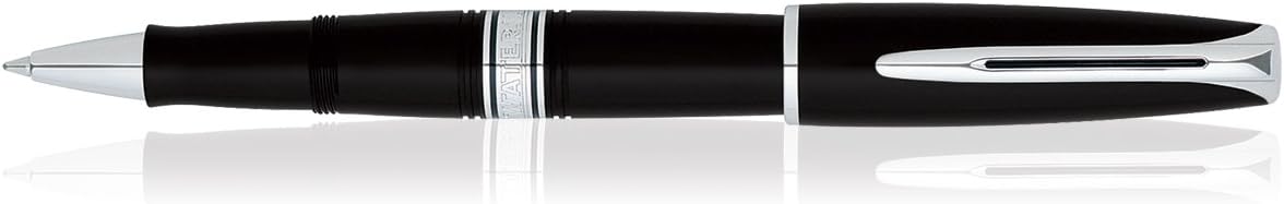 WATERMAN CHARLESTON Chrome Trim ROLLERBALL PEN