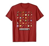 Minecraft Items Textbook Tシャツ