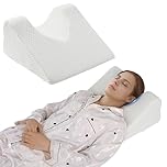 BALAPET Facial Surgery Recovery Pillow, Memory Foam Support Back Sleeping Training Pillow for After Face Lift Surgery, Suit for Hair Transplant or Nose Job Pillow